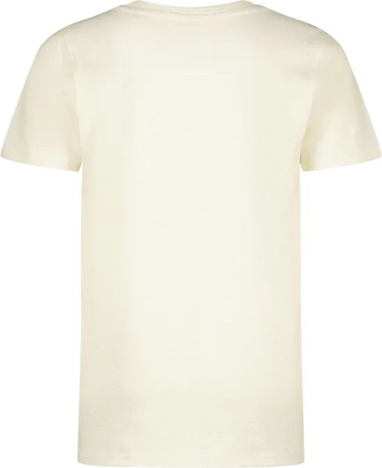Vingino T-shirt Hanwu Jongens T-shirt - Cloud White - Maat 176