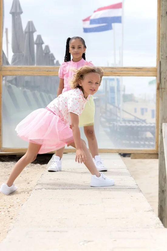 B. Nosy Y403-5781 Meisjes Rok - FLUOR PINK - Maat 146-152