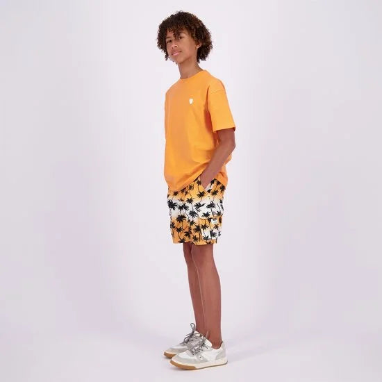 Vingino T-shirt Hinjek Jongens T-shirt - Soda Orange - Maat 176