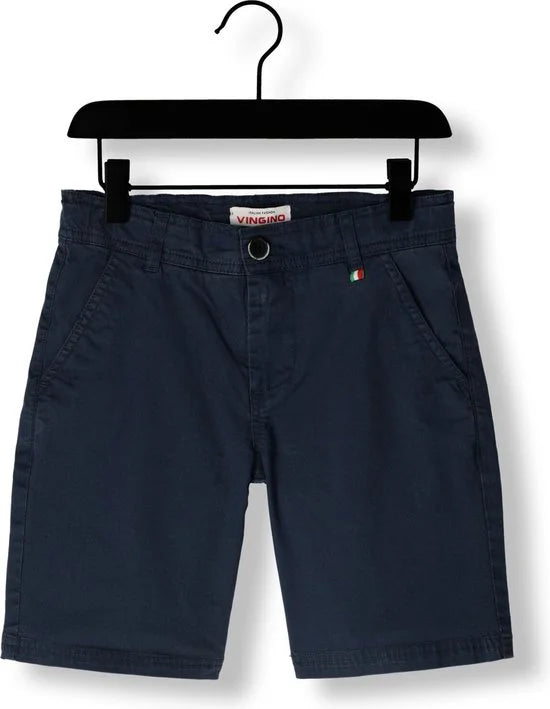 Vingino Jongens Short Bermuda Taormina Dark Blue - Maat 164