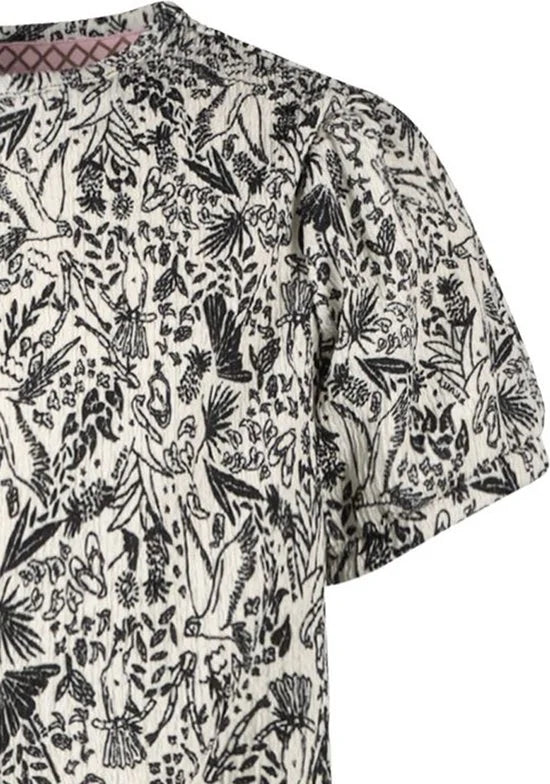 B. Nosy Y402-5148 Meisjes T-shirt - Magic Palm AO - Maat 134-140