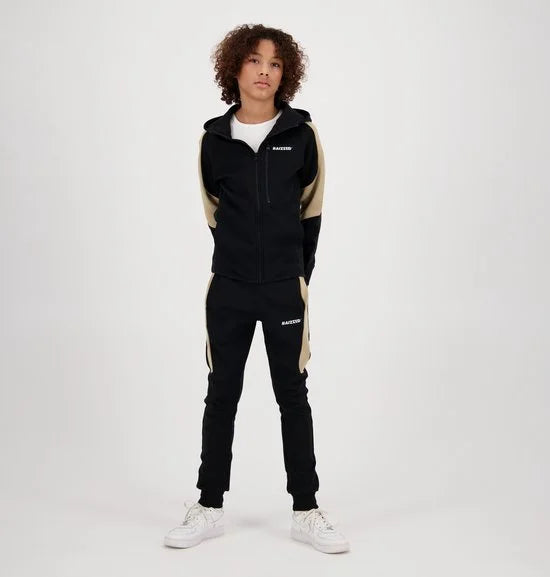 Raizzed Vest Ontario Jongens Vest - Deep Black - Maat 152