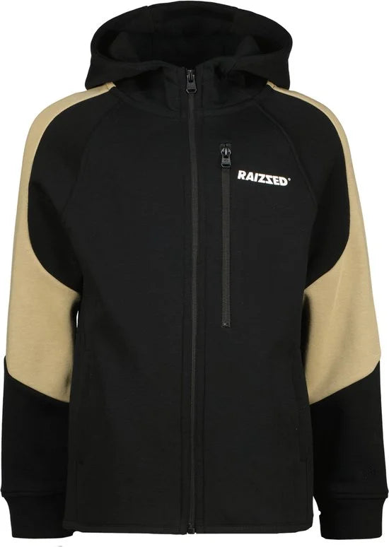 Raizzed Vest Ontario Jongens Vest - Deep Black - Maat 152