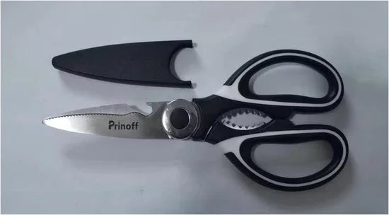 RVS Keukenschaar - Multi-functioneel - 3 in 1 schaar