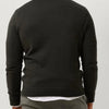 Lyle & Scott Cotton Crew Neck Jumper Polo's & T-shirts Heren - Polo shirt - Donkergrijs - Maat S