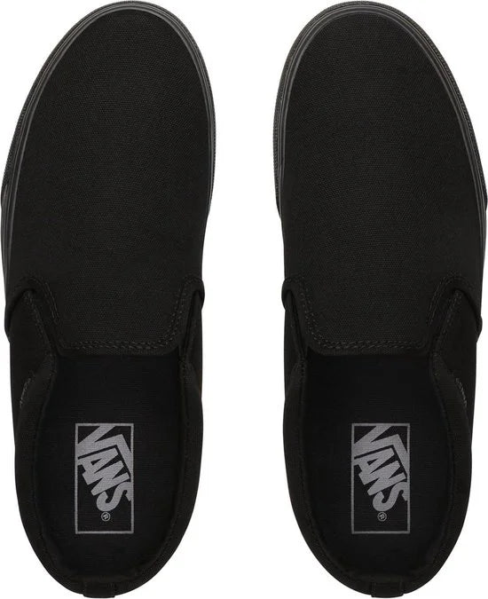 Vans - maat 42,5- MN Asher Heren Sneakers - Black