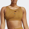 adidas Performance Powerimpact Luxe Medium-Support Beha - Dames - Bruin- L D-DD