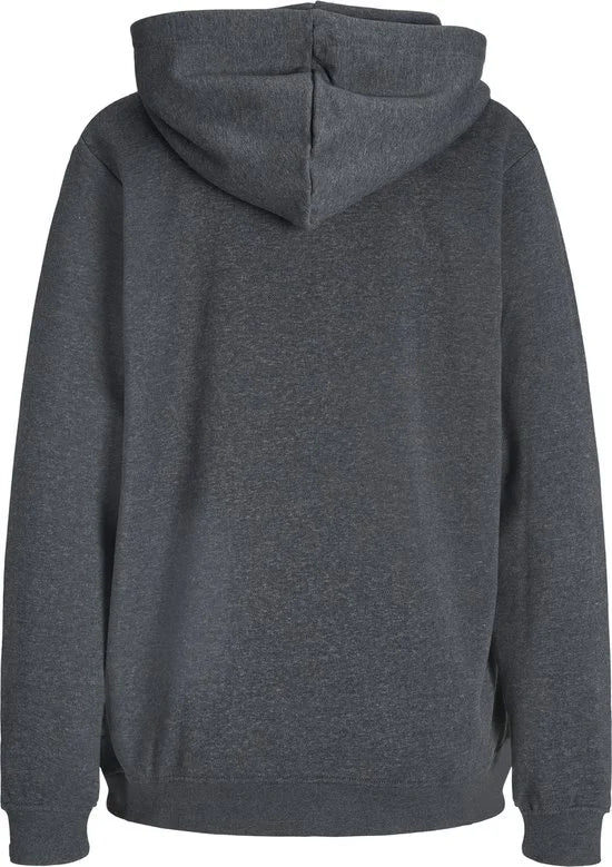 JJXX Trui Jxabbie Rlx Ls Every Hood Swt Noos 12223961 Dark Grey Melange Dames Maat - M