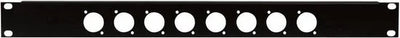 DAP Audio DAP 19 inch Connector paneel 1HE, 8 D-size connectoren Home entertainment - Accessoires