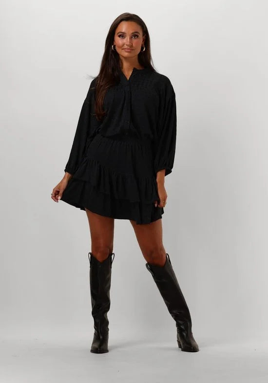 Refined Department Gabe Dames - Jurken - Zwart - Maat M