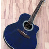 DIMAVERY RB-300 Roundback Gitaar, blauw