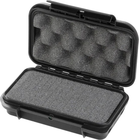 TechnoPack Grip 001, zwart met plukschuiminterieur, binnenafmetingen: 175 x 115 x 47mm