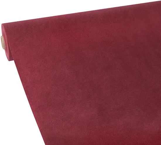 papstar tafelkleed soft selection- op rol- bordeaux