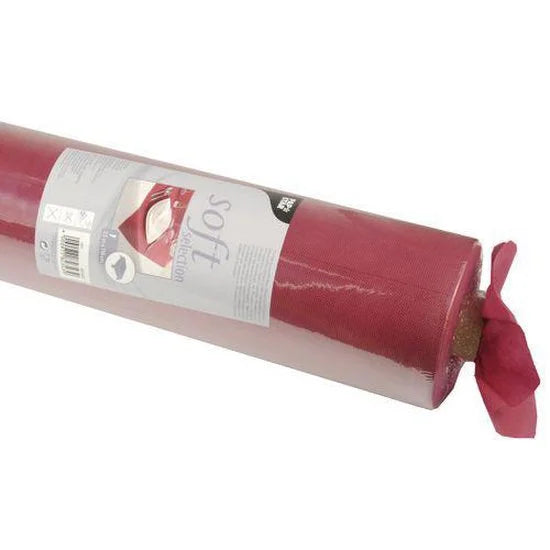 papstar tafelkleed soft selection- op rol- bordeaux