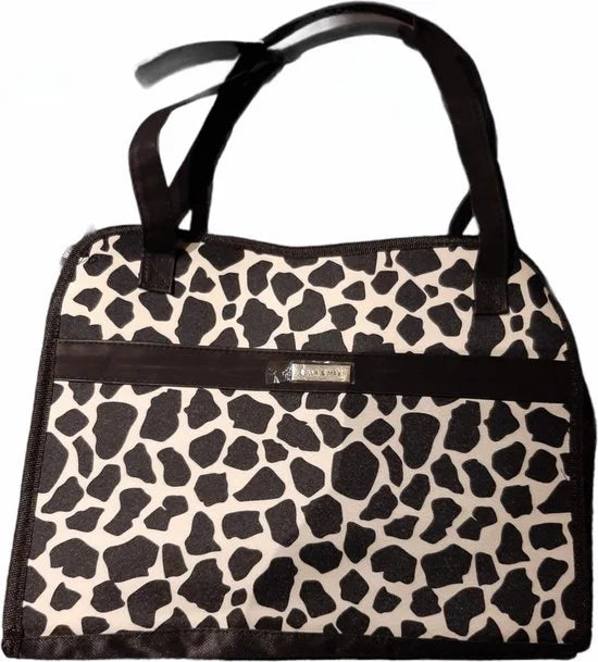 Dierendraagtas Bella & Max , panter motief