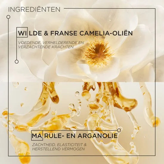 Elixir Ultime L'Huile Originale Navulbaar - Voedende Multifunctionele Haarolie - Hittebeschermende Leave-in Behandeling - Met Camelia & Arg