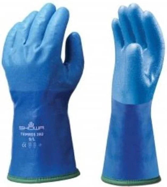 282 Veiligheidshandschoen - Maat M - Blauw - 1 paar
