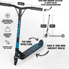 Stunt Scooter Stuntstep Genesis Pro X - Zwart/Blauw