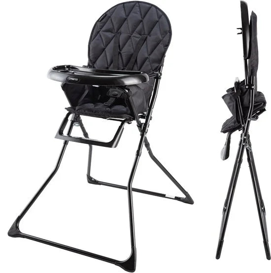 Opklapbare Kinderstoel Happy Zwart