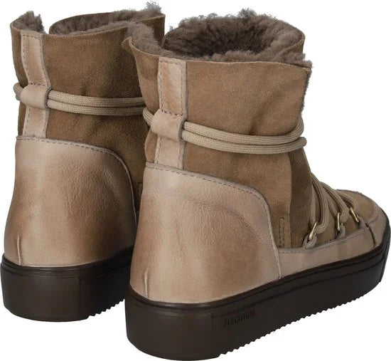 Blackstone UKI - Fossil - Boots - Vrouw - Brown - Maat: 39