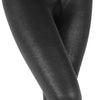 FALKE Cotton Touch ondoorzichtig Katoen legging kinderen zwart - Maat 110-116