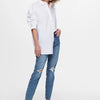 JDY JDYMIO L/S LONG SHIRT WVN NOOS Dames Overhemd - Maat 42