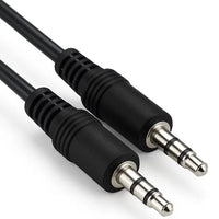 Allteq Jack Kabel 3.5 mm Male to Male Zwart 0,5m - Nieuw Outlet
