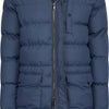 Cappuccino Italia - Heren Jas winter Hooded Winter Jacket Navy - Blauw - Maat XXL