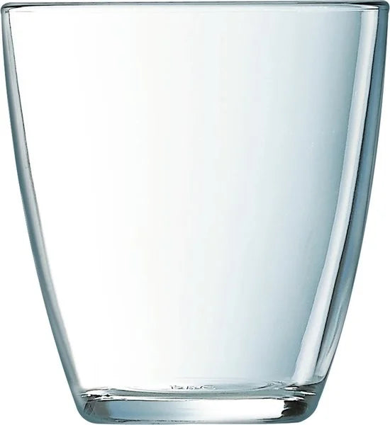 Luminarc water drinkglazen - 6x stuks - transparant - glas - 250 ml - glazen