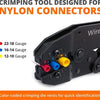 Krimptang voor Geïsoleerde Connectoren - Rateltang voor Kabelschoenen - Krimper voor Elektrische Terminals 0,5-6 mm²