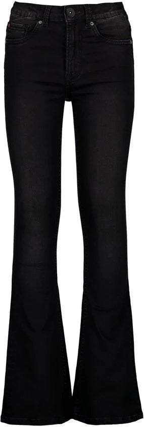 GARCIA Rianna Meisjes Flared Fit Jeans Zwart - Maat 128