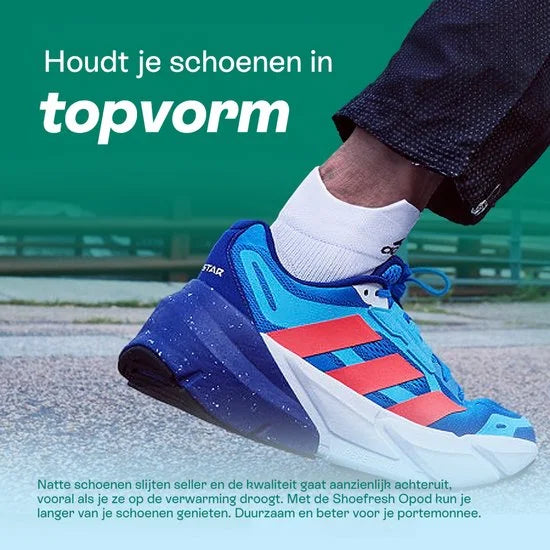 Shoefresh Opod Schoenverfrisser - Elektrische Schoendroger Tegen Geurtjes - Geurvreter voor Schoenen- Droge Schoenen - Schoendeodorant - Wit