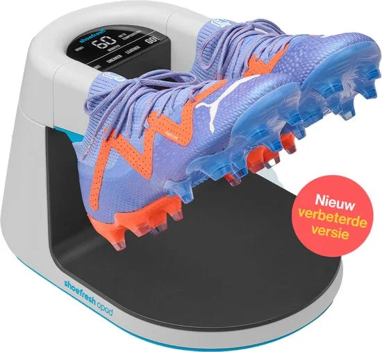 Shoefresh Opod Schoenverfrisser - Elektrische Schoendroger Tegen Geurtjes - Geurvreter voor Schoenen- Droge Schoenen - Schoendeodorant - Wit