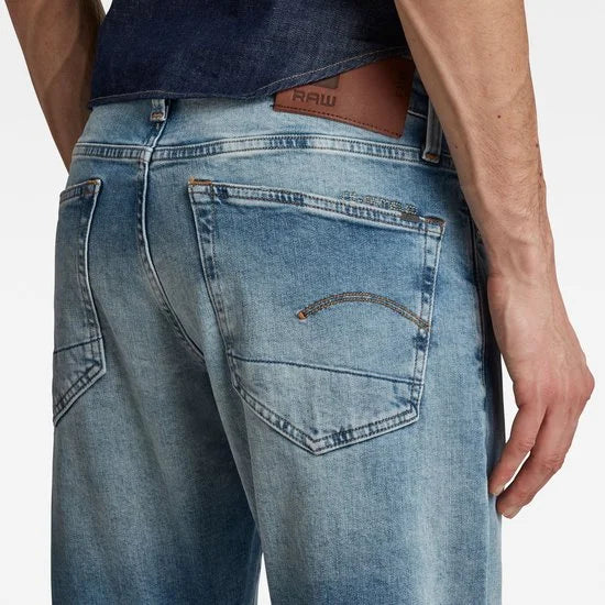 G-Star Raw 3301 Regular Tapered Jeans Heren - Broek - Lichtblauw - Maat 30/30
