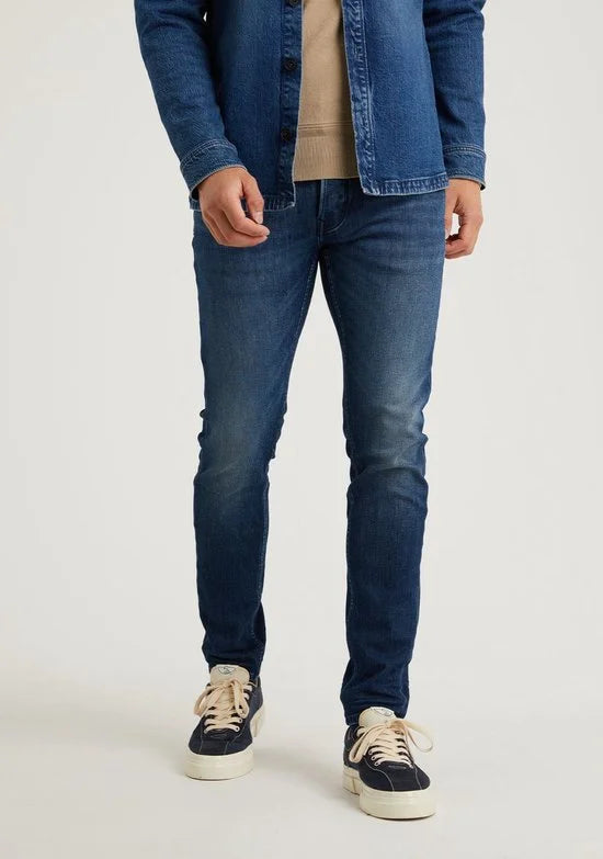 Chasin' Jeans Slim-fit jeans EGO Antares Blauw Maat W31L30