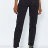 Noisy may Jeans Nmmoni Hw Straight Ank Black Jeans 27021112 Black Denim Dames Maat - W28 X L32