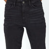Noisy may Jeans Nmmoni Hw Straight Ank Black Jeans 27021112 Black Denim Dames Maat - W28 X L32
