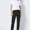 Noisy may Jeans Nmmoni Hw Straight Ank Black Jeans 27021112 Black Denim Dames Maat - W28 X L32