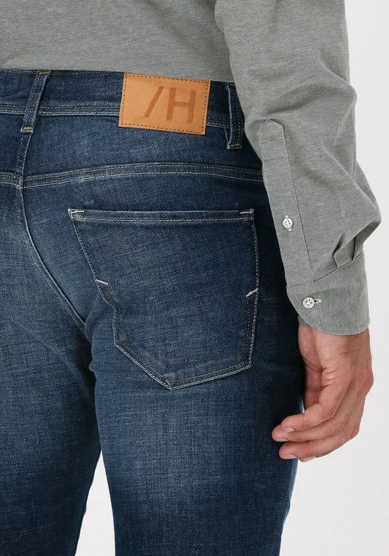 Selected Homme Slim-leon 4074 D.b. Superst Jeans - Donkerblauw