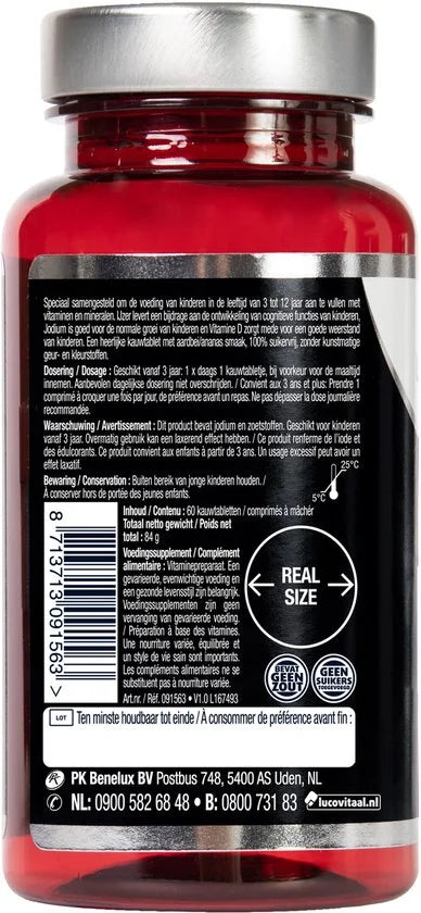 Lucovitaal - Multi+ kids - Kauwtabletten - 60 stuks