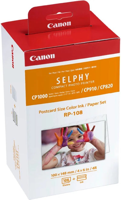 RP-108 - Inktcartridge / Kleur + 108 papiersheets