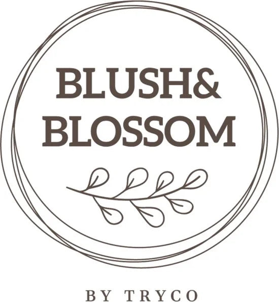 Blush & Blossom Jersey Grey 60 x 120 cm Ledikant Hoeslaken TR-BB4016