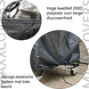 Maxxcovers Kamado BBQ Bescherm Hoes - Compact 15 inch - 56 x 71 cm - Waterdicht - Trekkoord - Zwart