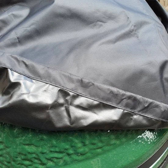 Maxxcovers Kamado BBQ Bescherm Hoes - Compact 15 inch - 56 x 71 cm - Waterdicht - Trekkoord - Zwart