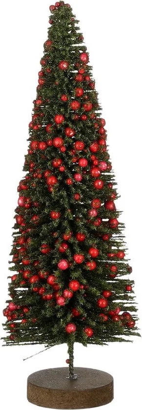 House of Seasons - Decoratie boom groen h28xd10cm