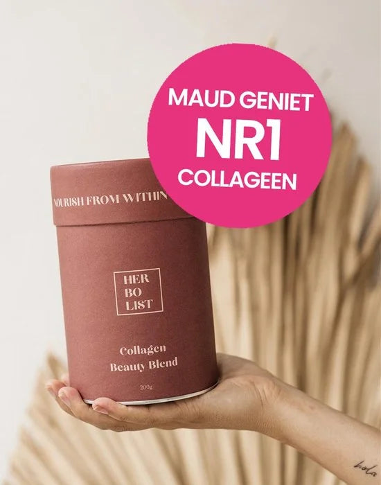 Collageen poeder met vitamine C en hyaluronzuur - Stralende, gehydrateerde en jeugdige huid - 100% natuurlijk - 200 gram