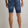 State of Art - Denim Shorts Donkerblauw - Heren - Maat 40 - Regular-fit