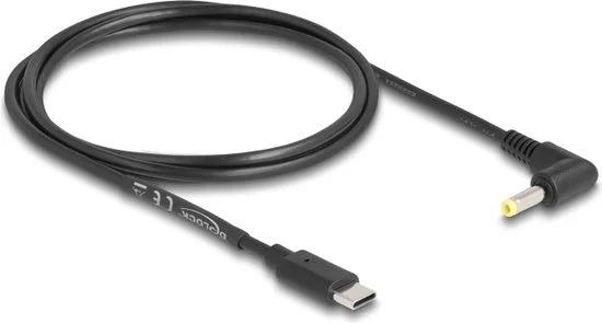 DeLOCK 85665 electriciteitssnoer Zwart 1,5 m USB C DC
