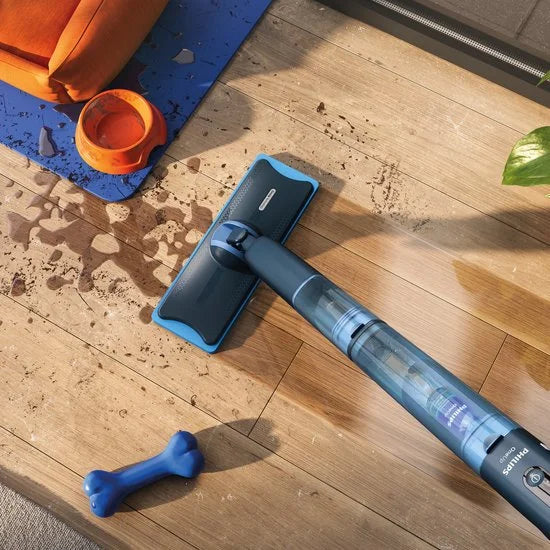 Philips OneUp Elektrische Dweil 5000 series XV5113/01 - Dweilsysteem - Vloerreiniger - Vuil water opzuigen - 2 standen - 70min dweilen - Geen emmer n
