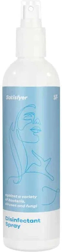 Satisfyer Women desinfectiespray, 300 ml, alcoholvrije formule, perfect voor alle Satisfyer-speeltjes, zachtaardig